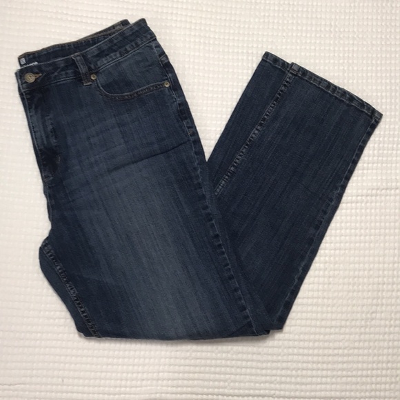 Vtg New LIZ CLAIBORNE Jeans 16 Tapered Leg - Picture 5 of 9